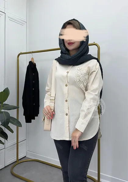 شومیز مانتویی شیلا
