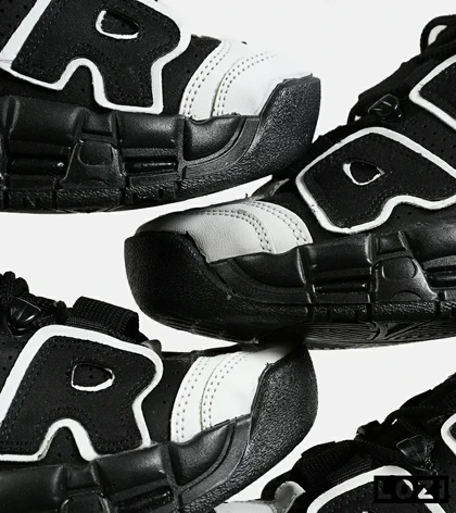 کفش کتانی مردانه و زنانه مشکی سفید NIKE Air More Uptempo '96 مدل 7153
