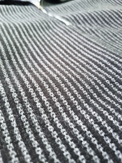 بلوز نیم زیپ پایین گتردار