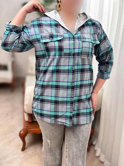 مانتو داکرون چهارخونه 3256