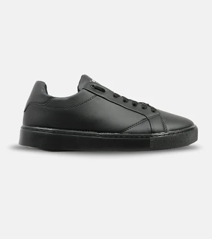 کفش کتانی مردانه مشکی BERSHKA