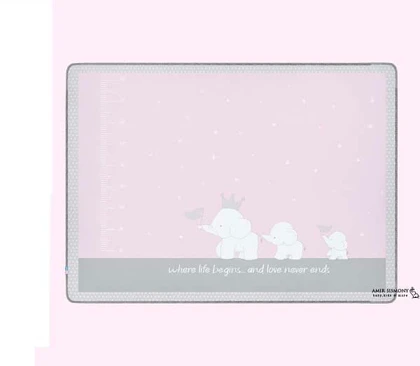 کفپوش اتاق کودک رزبرن طرح ENDLESS LOVE