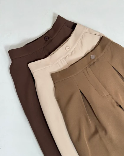 شلوار بگ تک دکمه  کد 200286