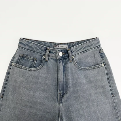 شلوار جین نیم بگ 1007768