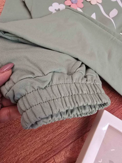 بلوز شلوار دخترانه طرح گل