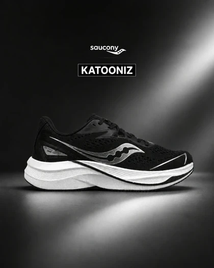 کتانی ساکونی مشکی مردانه و زنانه مدل 9159 کفش اسپرت Saucony