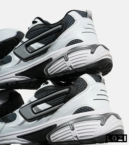 کفش کتانی مردانه سفید خاکستری DIESEL S-SERENDIPITY SPORT مدل 6604