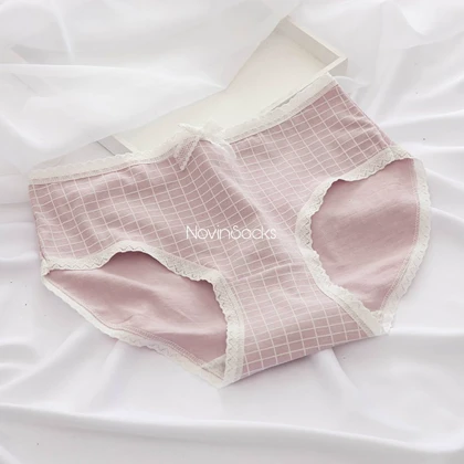 شورت صورتی قلبی ( سایز L)