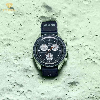ساعت مچی امگا سواچ OMEGA SWATCH MISSION ON EARTH SO33G100