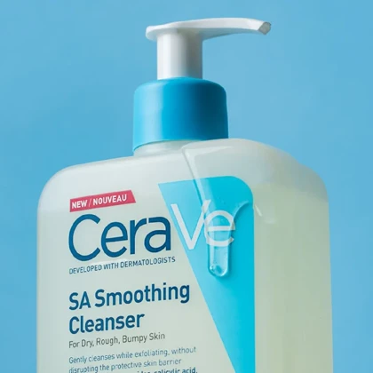 ژل شسستشو سراوی CeraVe مدل SA Smoothing حجم 473