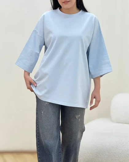 تیشرت باکسی ساده