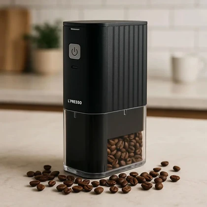آسیاب قهوه لپرسو LePresso مدل LPCFFJG0032BK شارژی