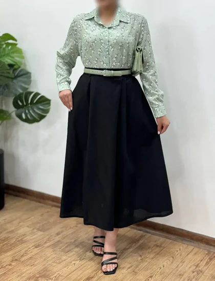 تونیک لینن پنبه بابونه