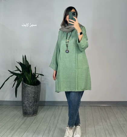 مانتو بلند رزگل 1