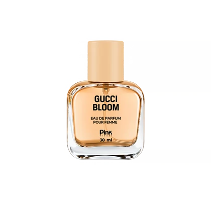 عطر جیبی زنانه پینک ویژوآل مدل Gucci Bloom حجم 30 میلی لیتر - ویژه