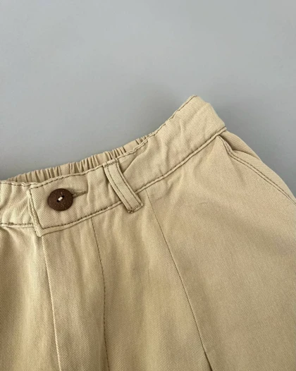 شلوار واید لگ کتان ترک کد 4982