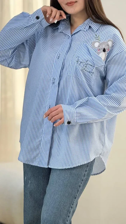 شومیز راه راه کوالا