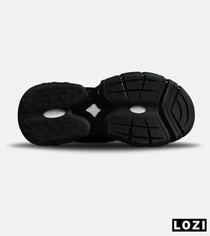 کفش کتانی مردانه و زنانه مشکی BALENCIAGA runner sneaker مدل 7891