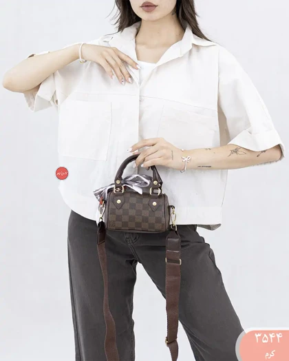 شومیز باکسی کاملیا 3544