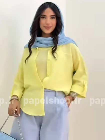 شومیز ینزی آستین گت