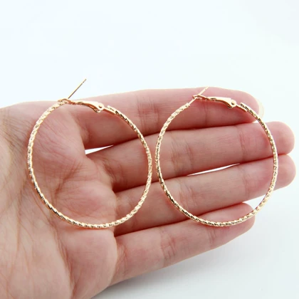 گوشواره دخترانه مدل حلقه