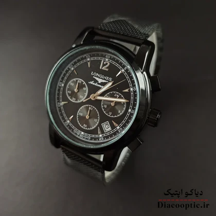 ساعت مچی مردانه برند Longines سه موتور مدل DO1157 حصیری