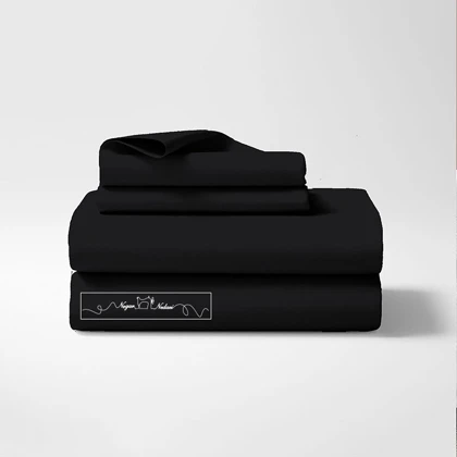 سرویس روتختی کاوری مینیمال مشکی کد 101700