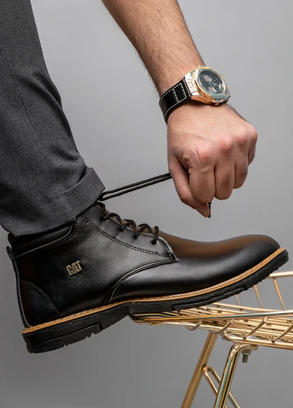 کفش تخت ساق‌دار cat مردانه مدلRivari ویژه