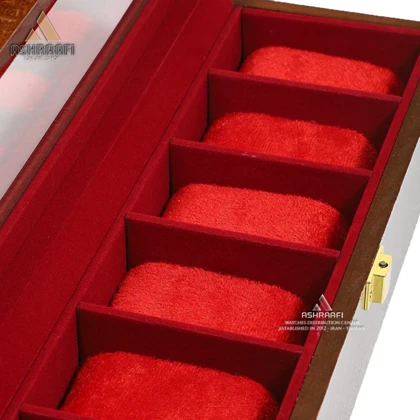 جعبه ساعت مچی 6 عددی چوبی Box Watches 6 WG