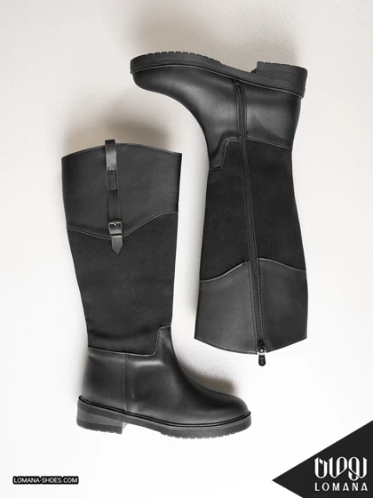 بوت بلند ترکیبی لومانا - کد 2628