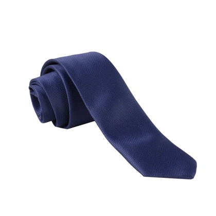 ست کراوات و پوشت سرمه‌ای ساده