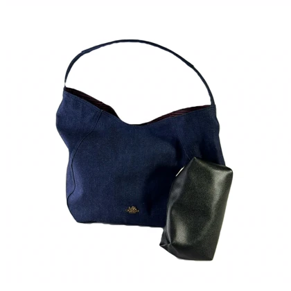 کیف دوشی دخترانه طرح کوچ جین کد 107