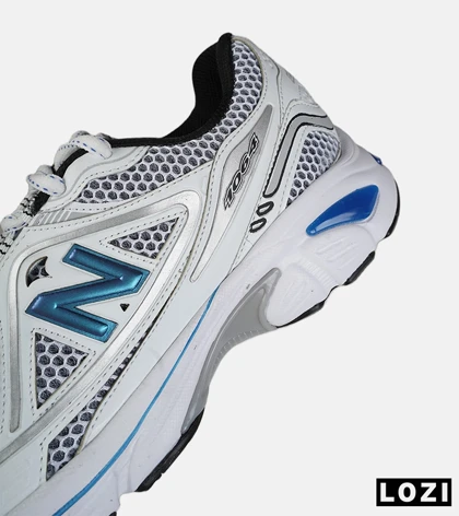 کفش کتانی مردانه و زنانه سفید مشکی آبی NEW BALANCE 1064 V.2 مدل 8990
