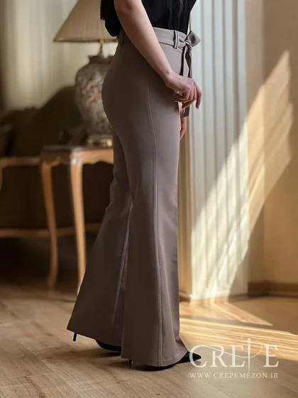 شلوار کرپ دمپا گشاد قد 104