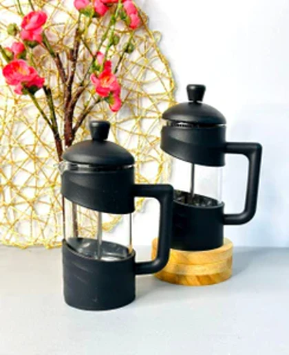 فرنچ پرس طرح در گرد در دو حجم