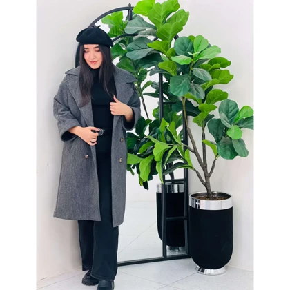 پالتو بلند فوتر زنانه