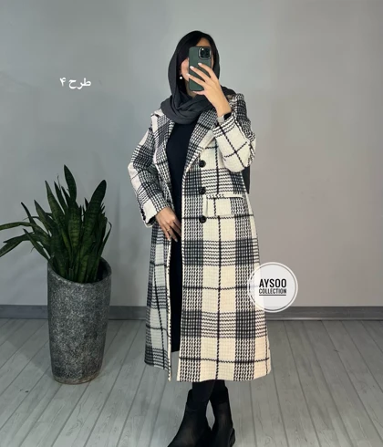 پالتو پشمی آستردار نورا5