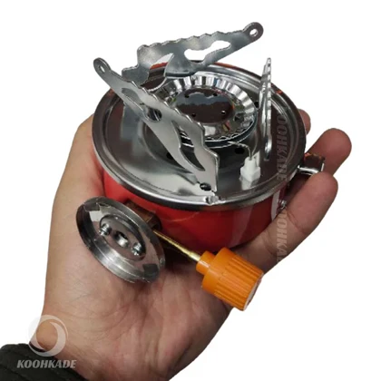 اجاق گاز سه پر پرتابل گرد MA-2023