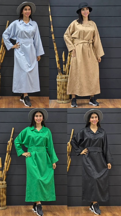 کفتان کمربندی زنانه کد 4030159