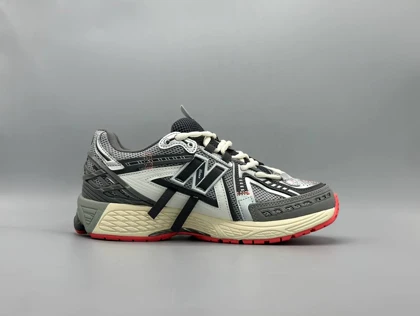 کتانی نیوبالانس 1906 ای طوسی کرم قرمز/New Balance