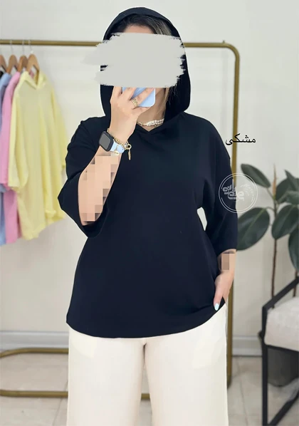 تیشرت کلاه دار