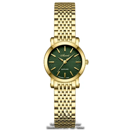 ساعت اکسنت طلایی Axcent AX120022GG