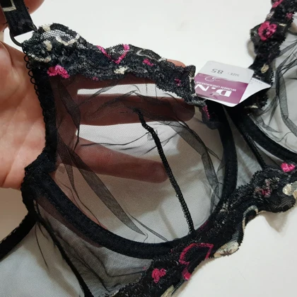 ست شورت و سوتین زنانه دی ان مدل فنردار کد 5807-999