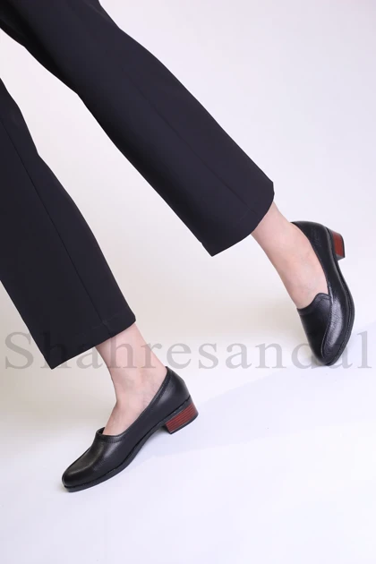 کفش پرسنلی پاشنه‌دار زنانه شمیم