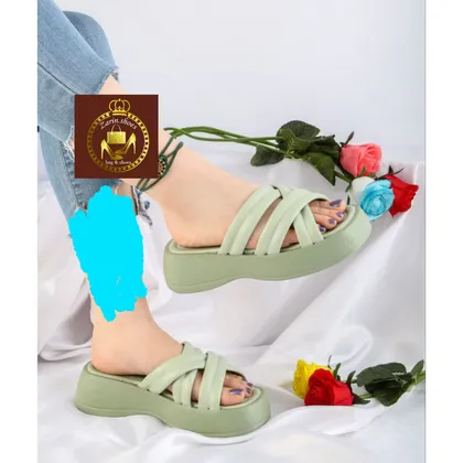 دمپایی روفرشی لژدار زنانه F 210 در 4 رنگ