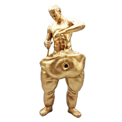 مجسمه بدنسازی مدل پیکر تراش 6Pack پلی‌استری