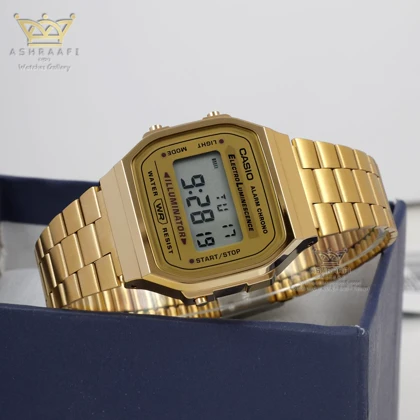 ساعت کاسیو اورجینال مدل Casio A168WG-9WD