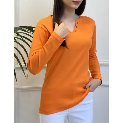 بلوز کبریتی سه دکمه