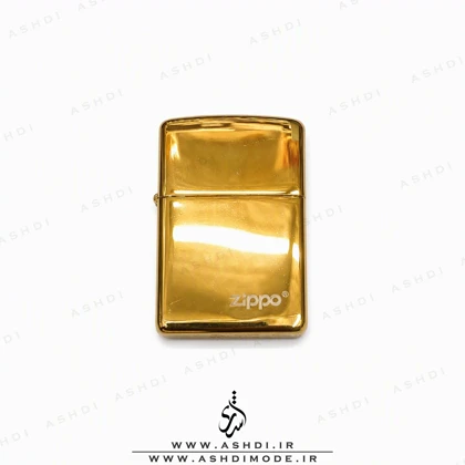 فندک زیپو های کپی مدل ساده طلایی 01 Golden 01 Zippo Lighter