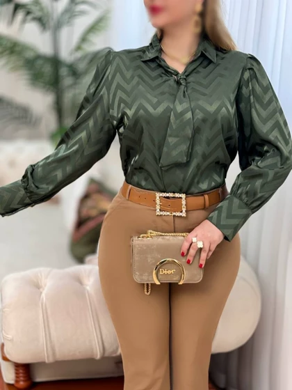 شومیز کرواتی مدل نسیم کد 50201